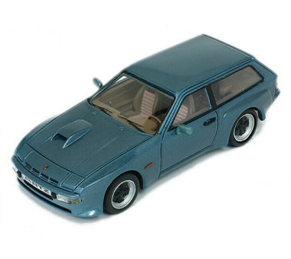 Porsche 924 Turbo Kombi 1981 by ARTZ dunkel blau 1:43