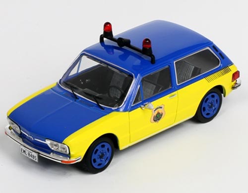 VW 411 / 412 Brasilia 1975 Polizei Policia Rodoviaria Federal 1:43