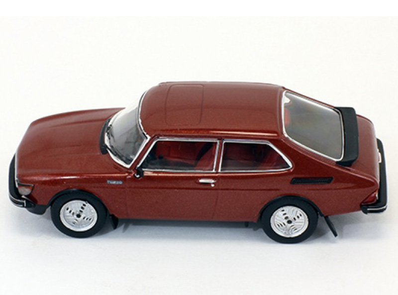 Saab 99 Turbo Kombi Coupe 1977 weinrot 1:43