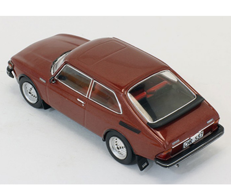 Saab 99 Turbo Kombi Coupe 1977 weinrot 1:43
