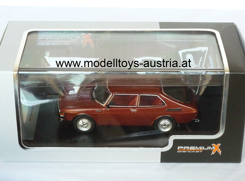 Saab 99 Turbo Kombi Coupe 1977 weinrot 1:43