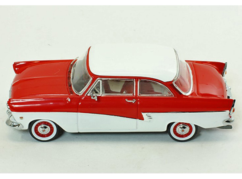 Ford Taunus P3 Limousine 17M 1957 rot / weiss 1:43