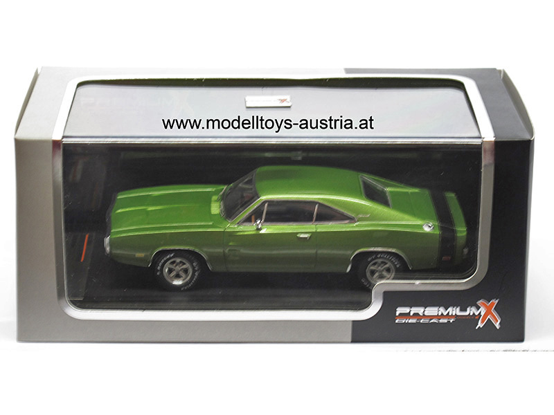 Dodge Charger 500 Muscle Car Coupe 1970 grün 1:43