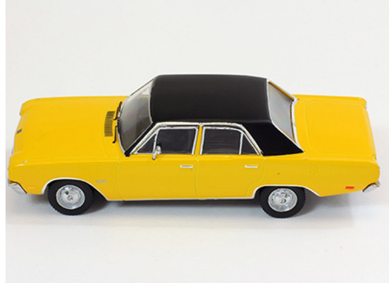 Dodge Dart Limousine Gran Sedan 1976 gelb / Dach schwarz 1:43