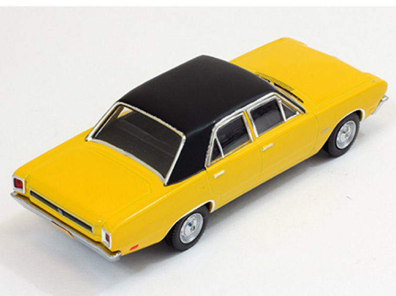 Dodge Dart Limousine Gran Sedan 1976 gelb / Dach schwarz 1:43
