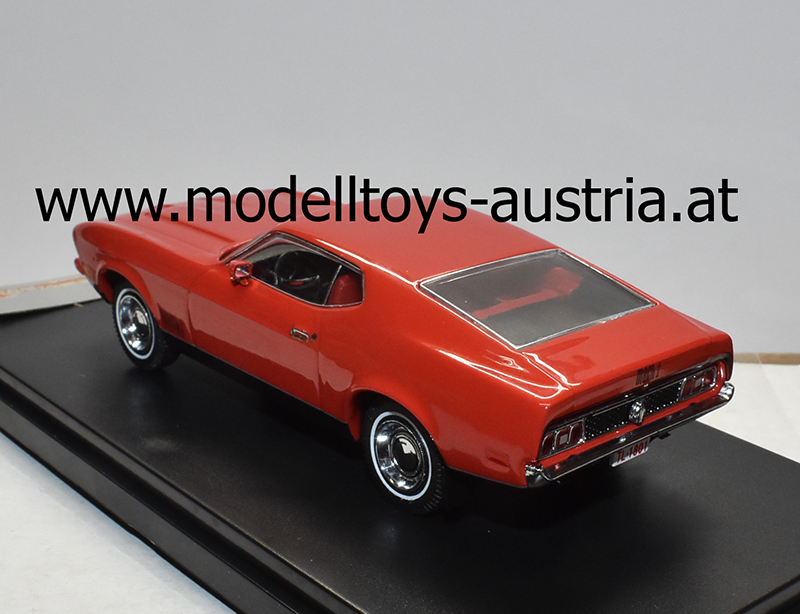 Ford Mustang Fastback Mach 1 1971 rot 1:43