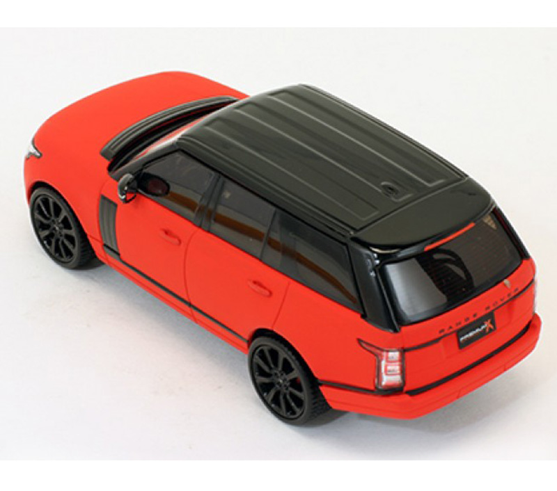 Range Rover 4x4 SUV 2013 matt rot 1:43