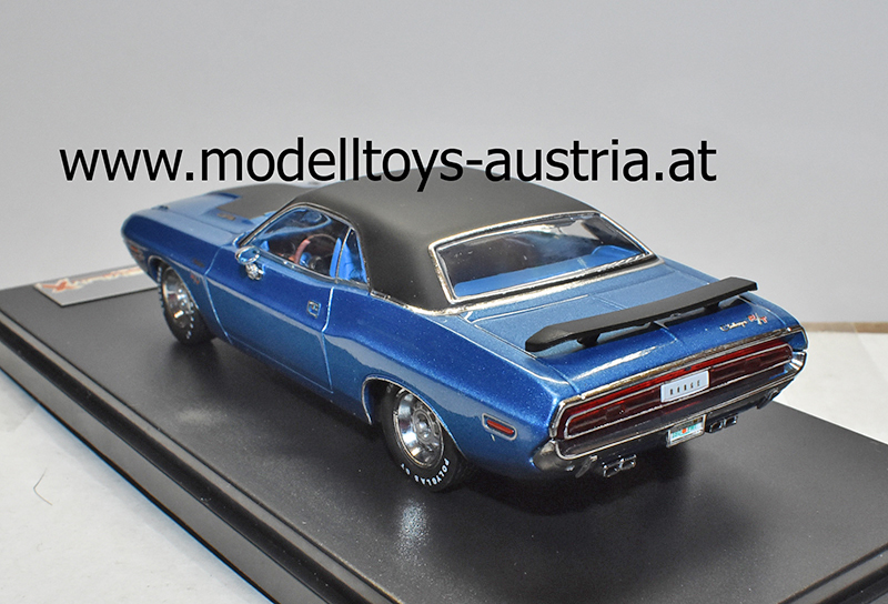 Dodge Challanger R/T 1970 blau 1:43