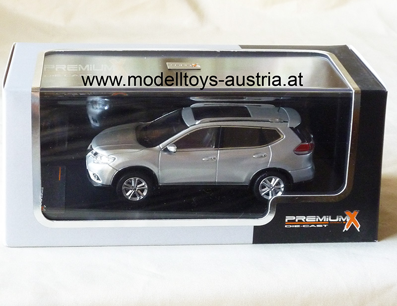 Nissan X-Trail T32 SUV 4x4 2014 silber 1:43
