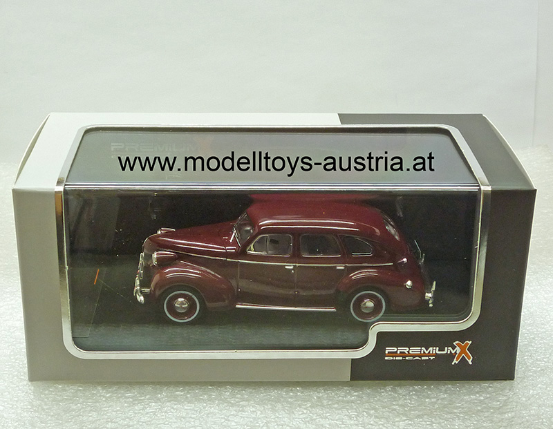 Volvo PV60 Limousine 1947 maroon rot 1:43