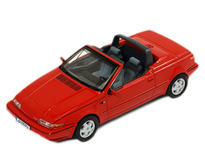 Volvo 480 Turbo Cabrio 1990 rot 1:43