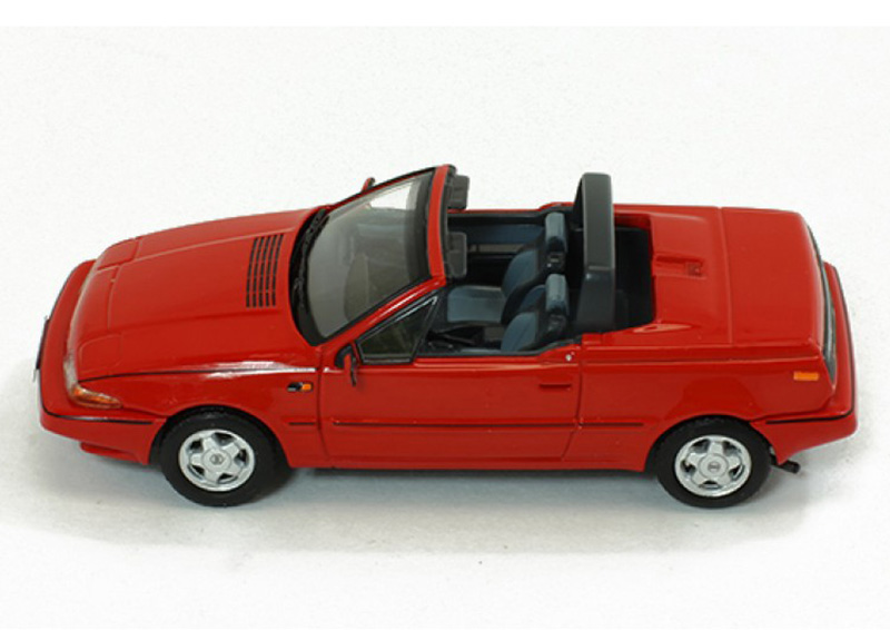 Volvo 480 Turbo Cabrio 1990 rot 1:43