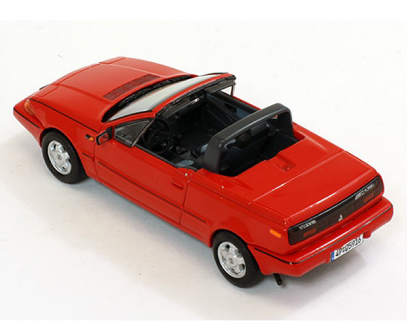 Volvo 480 Turbo Cabrio 1990 rot 1:43