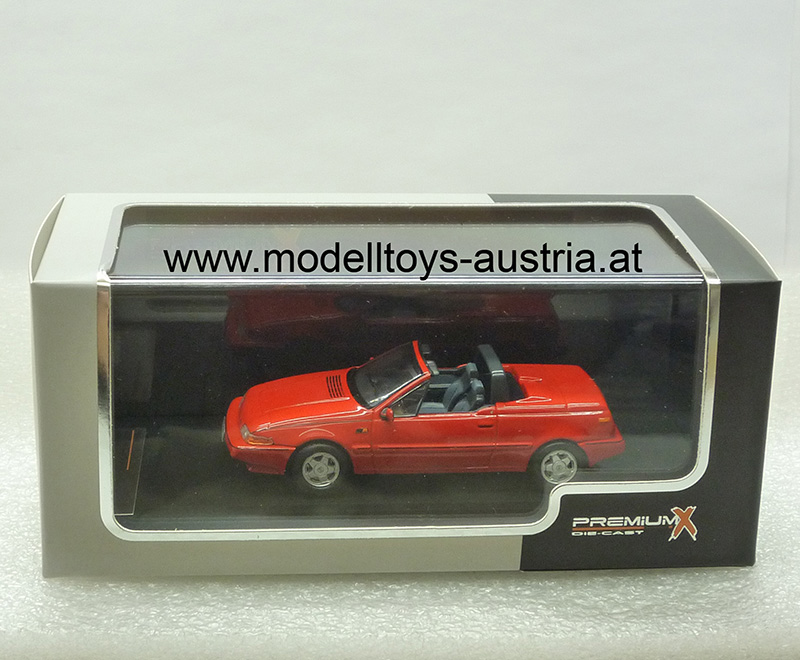 Volvo 480 Turbo Cabrio 1990 rot 1:43