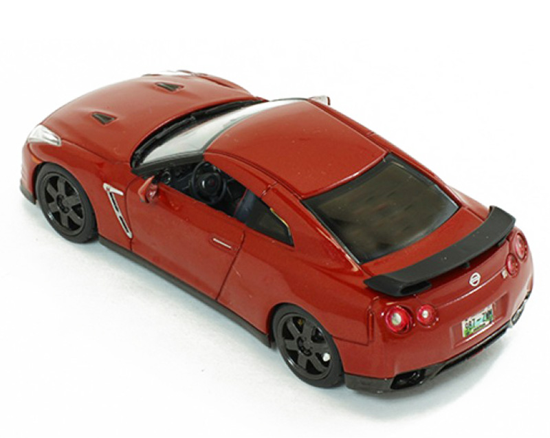 Nissan Skyline R35 GT-R Sportcoupe Black edition rot metallik 1:43