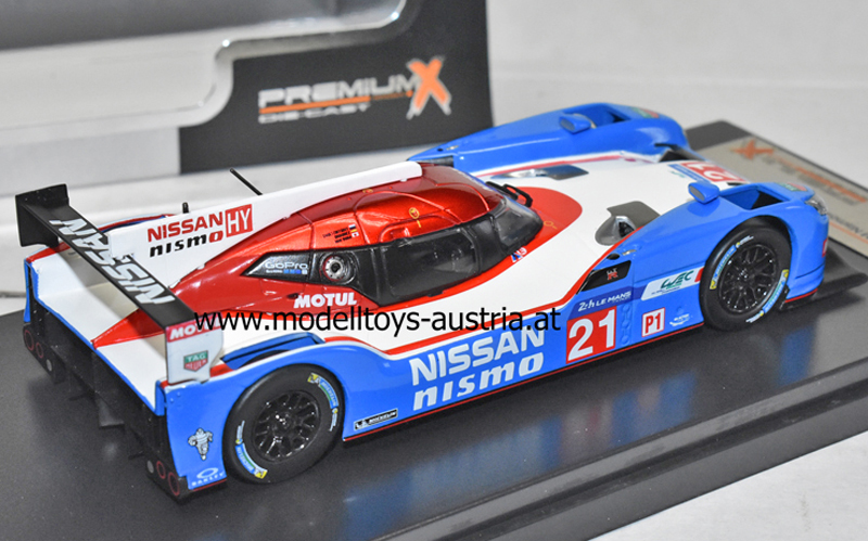 Nissan GT-R LM Nismo 2015 Le Mans MATSUDA / SHULZHITSKIY / ORDONEZ 1:43