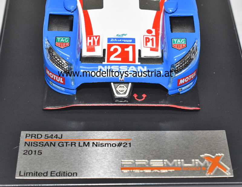 Nissan GT-R LM Nismo 2015 Le Mans MATSUDA / SHULZHITSKIY / ORDONEZ 1:43