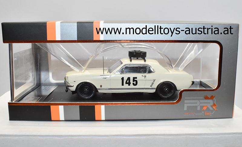 Ford Mustang Coupe 1966 Rally Monte Carlo CHEMIN / TRINTIGNANT 1:43