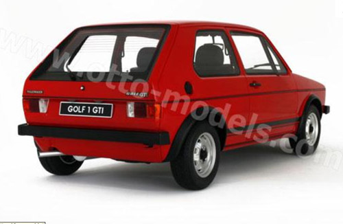 VW Golf I GTi 1976 rot 1:12