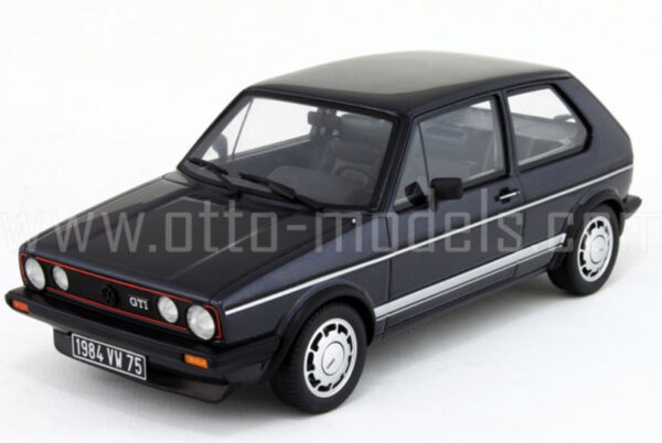 VW Golf I GOLF 1 GTI 1800 Plus dunkelblau 1:18