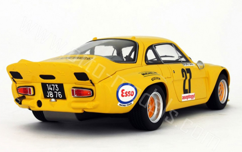 Renault Alpine A 110 A110 1800S 1976 Gruppe 5 Bruno SABY 1:18