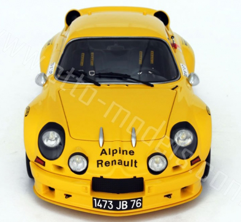 Renault Alpine A 110 A110 1800S 1976 Gruppe 5 Bruno SABY 1:18