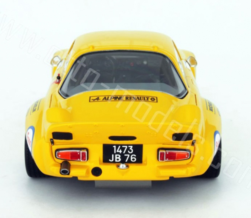 Renault Alpine A 110 A110 1800S 1976 Gruppe 5 Bruno SABY 1:18