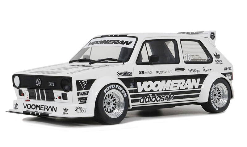 VW Golf I Golf 1 Limousine GTI VOOMERAN adidas weiss 1:18