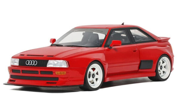 Audi 80 Quattro Coupe PRIOR Design 2021 rot 1:18