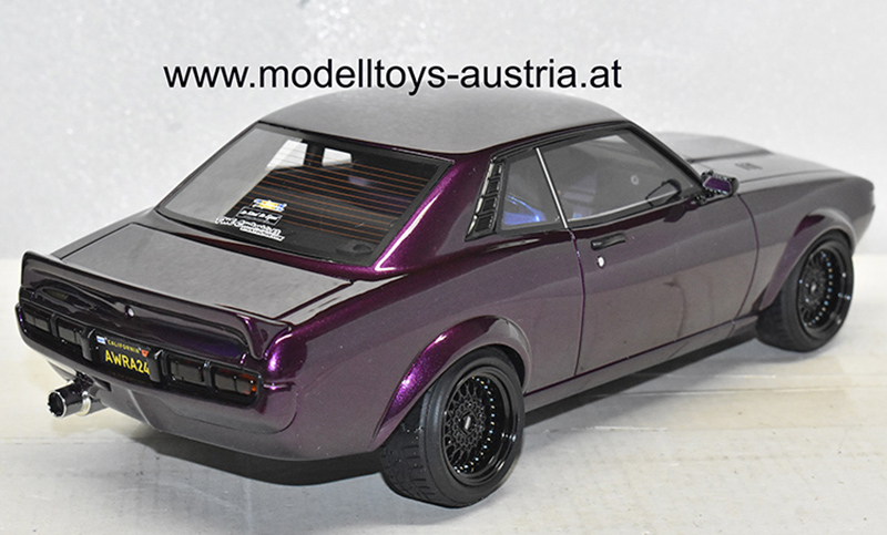 Toyota Celica TA22 RA24 Restomod Coupe violett 1:18