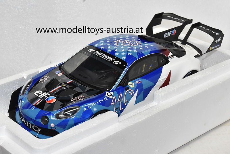 Renault Alpine A110 2023 Pikes Peak 1:18