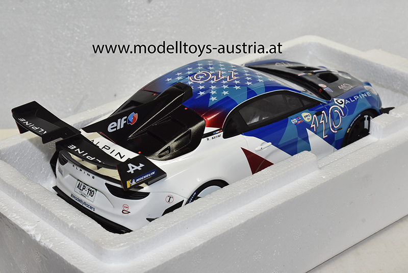 Renault Alpine A110 2023 Pikes Peak 1:18