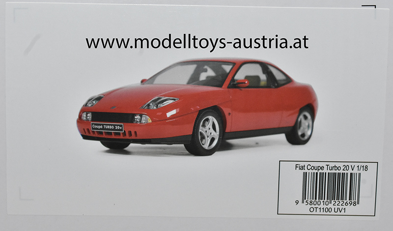 Fiat Coupe Turbo 20 V 1996 rot 1:18