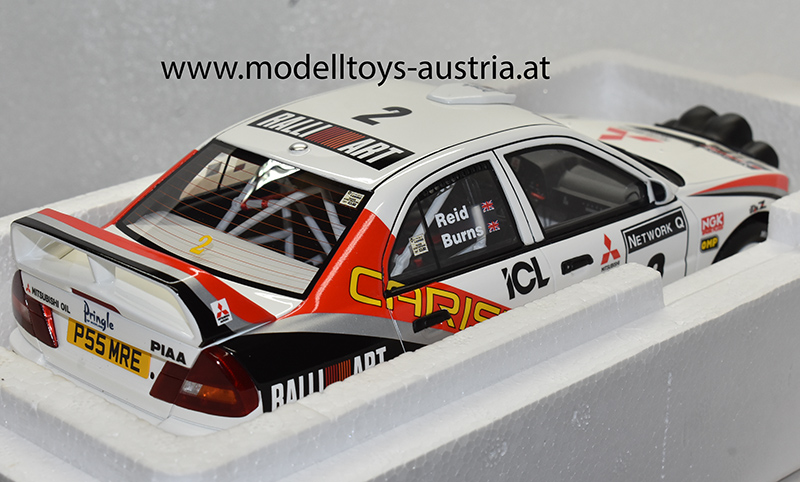 Mitsubishi Carisma GT Gr.A 1989 Rally RAC Richard BURNS / Robert REID 1:18