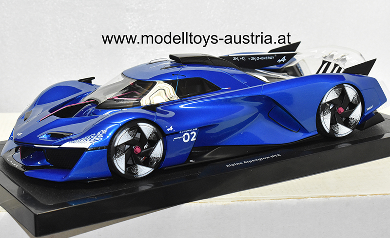 Alpine Alpenglow HY6 Specular 2024 blue 1:18 - Image 2