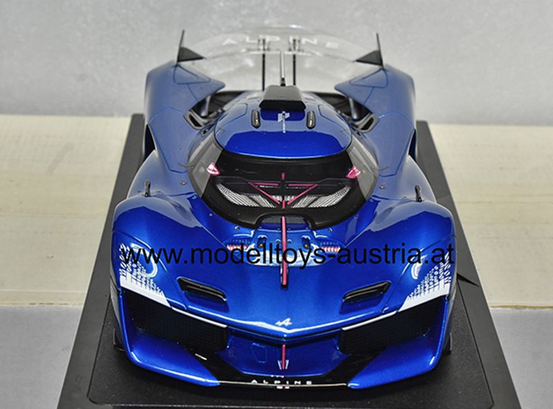 Alpine Alpenglow HY6 Specular 2024 blue 1:18 - Image 6