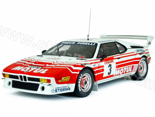 BMW M1 1983 Rally Tour de Corse Bernard BEGUIN / Jean Jaques LENNE 1:18