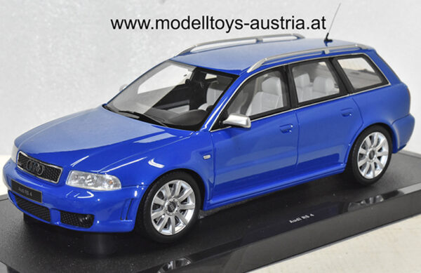 Audi A4 B5 Avant Kombi RS4 2000 blue 1:18