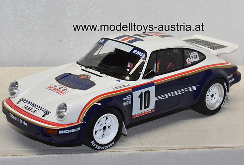 Porsche 911 SC RS 1985 Rally Tour de Corse Bernard BEGUIN / Jean-Jacques LENNE 1:18