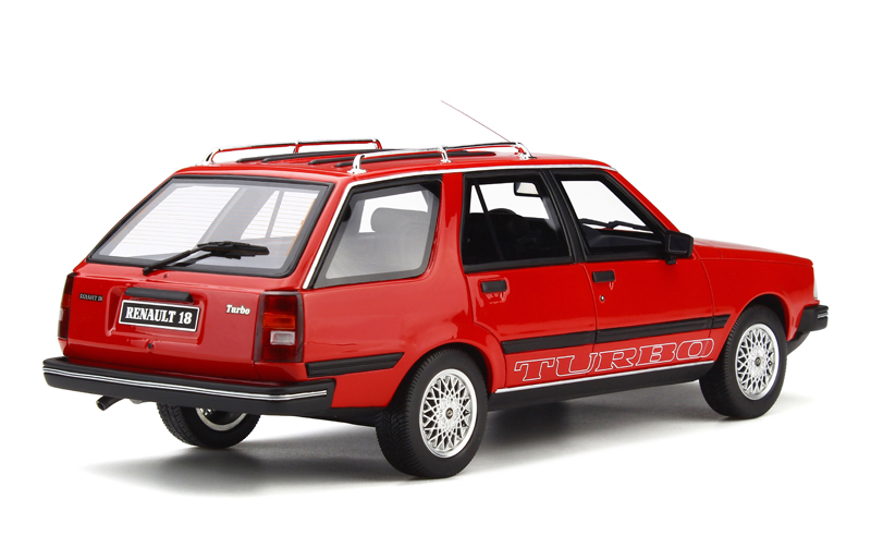 Renault 18 Kombi Break TURBO 1984 rot 1:18