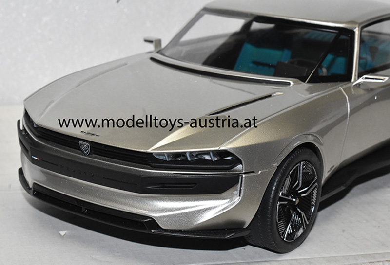 Peugeot E Legend Concept 2019 Hommage an Peugeot 504 Coupe Superbronze 1:18 E-Mobilität