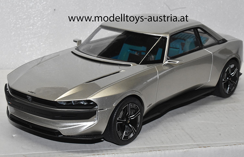 Peugeot E Legend Concept 2019 Hommage an Peugeot 504 Coupe Superbronze 1:18 E-Mobilität