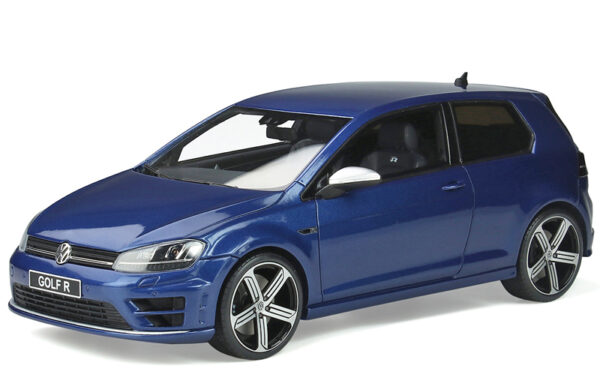 VW Golf VII Golf 7 R 2014 dunkel blau 1:18