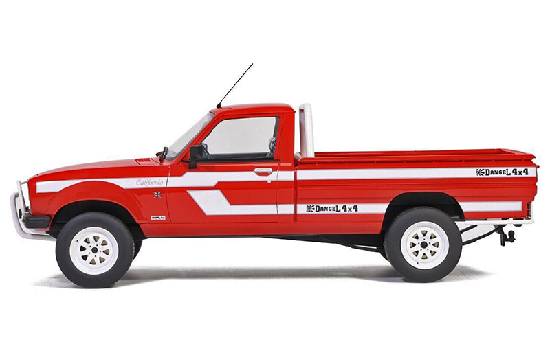 Peugeot 504 Pick-Up 4x4 Dangel 1993 rot 1:18