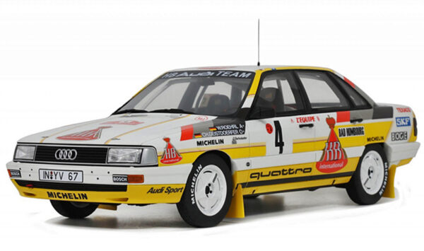 Audi 200 Quattro 1987 Rally Monte Carlo Walter RÖHRL / Christian GEISTDÖRFER 1:18 Otto mobile