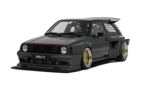 VW Golf II Golf 2 GTi Khyzyl Saleem grau metallik 1:18