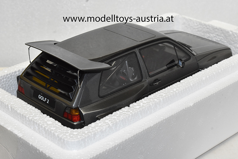 VW Golf II Golf 2 GTi Khyzyl Saleem grau metallik 1:18
