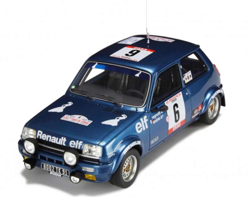 Renault 5 R5 Alpina 1979 Rally Tour de Corse Gr. 2 RAGNOTTI / ANDRIE 1:18