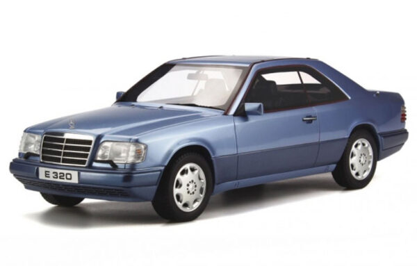 Mercedes Benz W124 Coupe C124 E320 blau 1:18