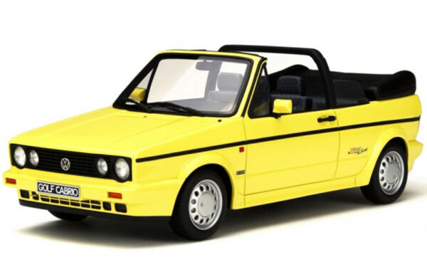 VW Golf I Golf 1 Cabrio 1991 Young Line gelb 1:18